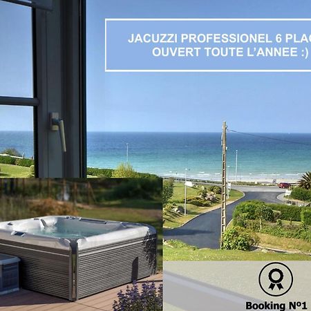 Jacuzzi Professionel Les Pieds Dans L'Eau Plage A 50 M Trévou-Tréguignec Εξωτερικό φωτογραφία